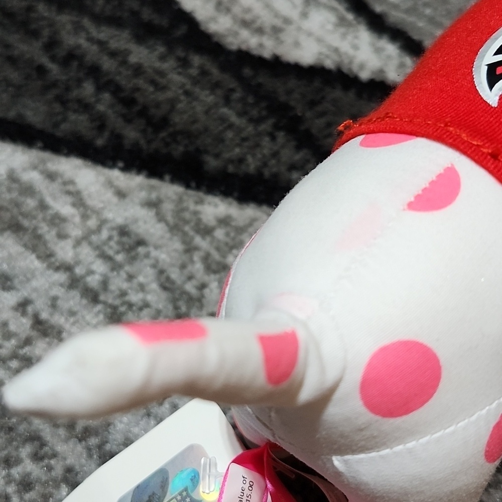 VS PINK RARE ATLANTA FLACONS 1ST-EDITION NFL JERSEY  PLUSH COLLECTIBLE DOG - Picture 6 of 15